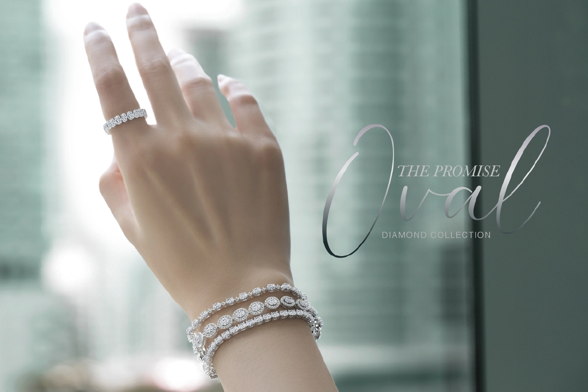 จุดประกายความแวววาวให้กับฤดูร้อน ด้วย THE PROMISE OVAL DIAMOND COLLECTION