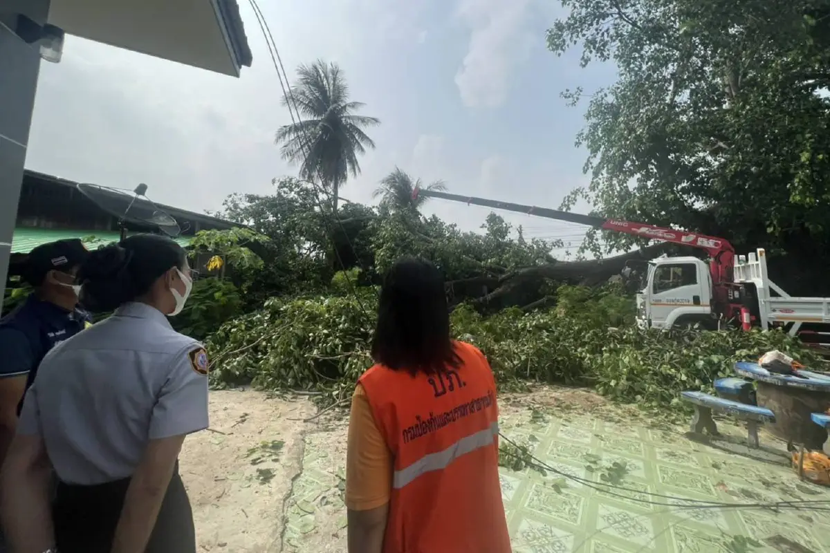 ปภ.เผยความเสียหายจากเหตุวาตภัย21จังหวัด