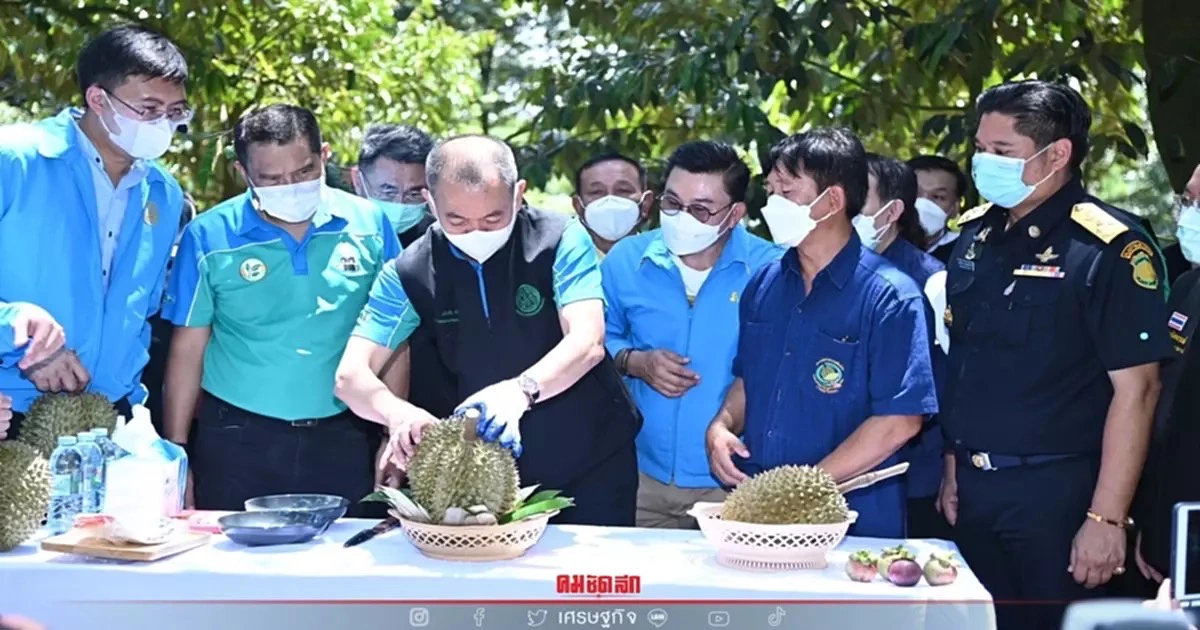 "เฉลิมชัย"ลั่นดัน"ทุเรียนไทย"ขึ้นแท่นคุณภาพดีที่สุดในโลก