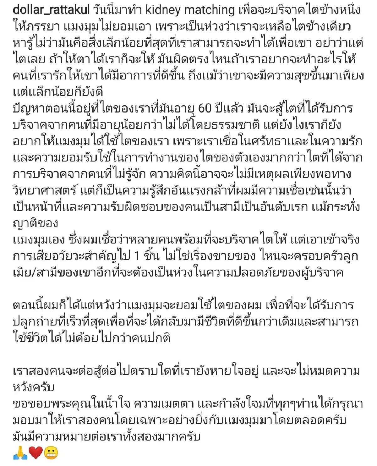 “คุณดอลล่าร์” เตรียมสละไตให้ “คุณหญิงแมงมุม” หวังร่างกายเข้ากันได้