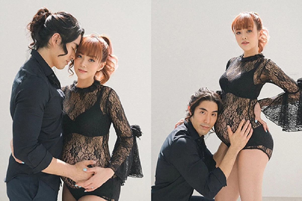 เซ็กซี่ไม่มีแผ่ว! "แนนนี่ เกิร์ลลี่เบอร์รี่" อุ้มท้องแก่ควงสามีถ่ายรูปก่อนคลอด 