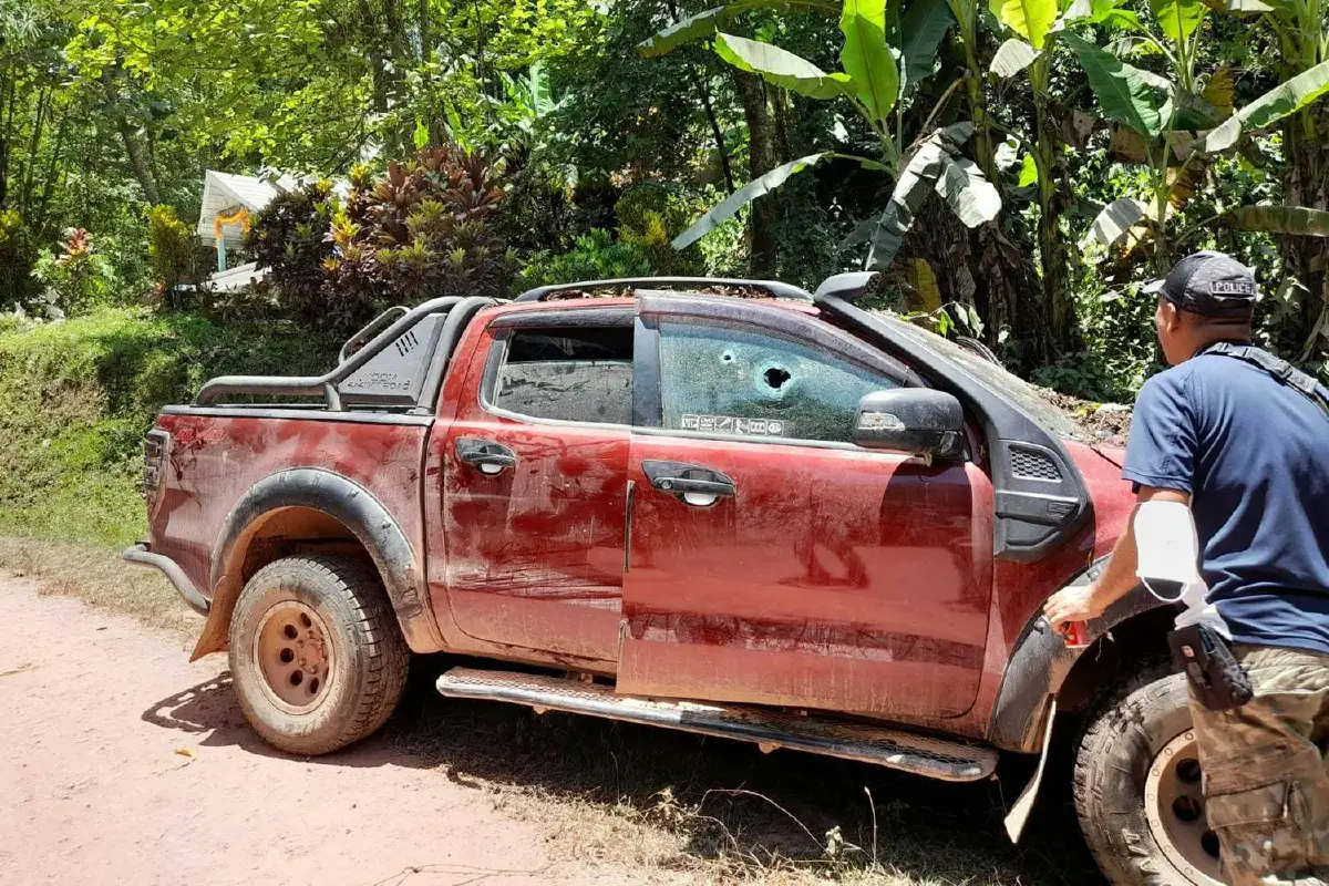 พลเมืองดีขัดผลประโยชน์เจอโจรลอบยิงกระบะพรุน