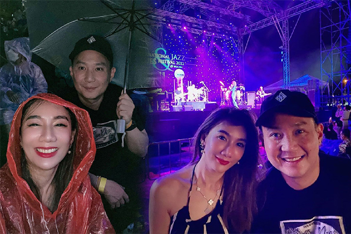“เบนซ์ พริกไทย” ควง “ไฮโซปอ” ฟังดนตรีกลางสายฝน พร้อมแชะภาพยิ้มแย้มแจ่มใส “เบนซ์ พริกไทย” ควง “ไฮโซปอ” ฟังดนตรีกลางสายฝน พร้อมแชะภาพยิ้มแย้มแจ่มใส