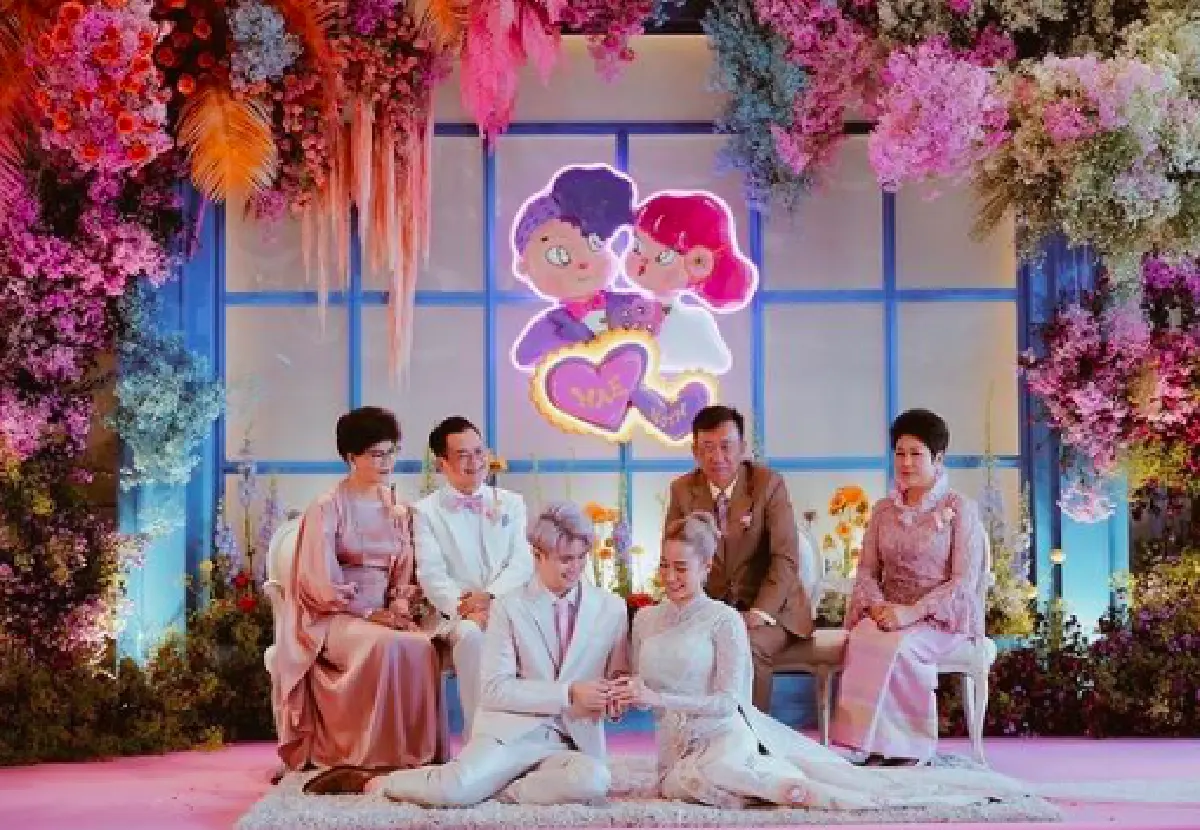 “นต Getsunova” ควง “เนะ” เข้าพิธีแต่งงานแล้ว หลังรอมานานกว่า 2 ปี