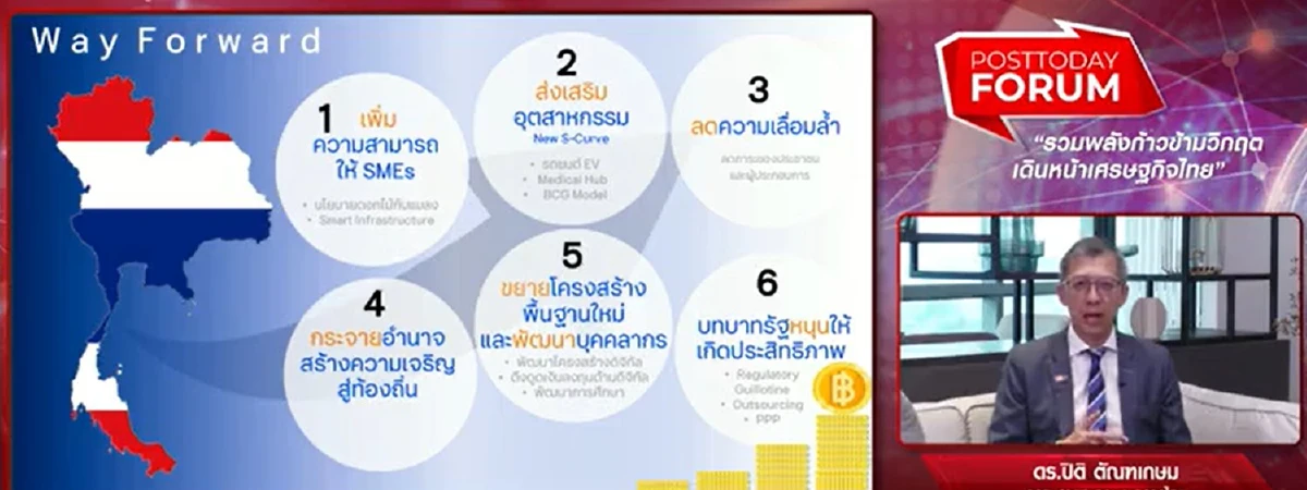 สมาคมแบงก์แนะ 6 ประเด็น ยกเครื่องเศรษฐกิจไทยรอด