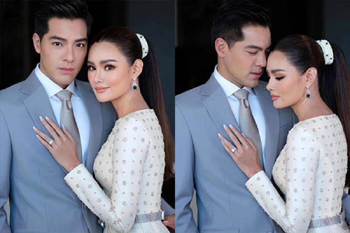 “หญิง-ตุลย์” ควงคู่ทำบุญ ณ วัดราชบพิตร ก่อนเตรียมฉลองวิวาห์ 19 พ.ค. นี้