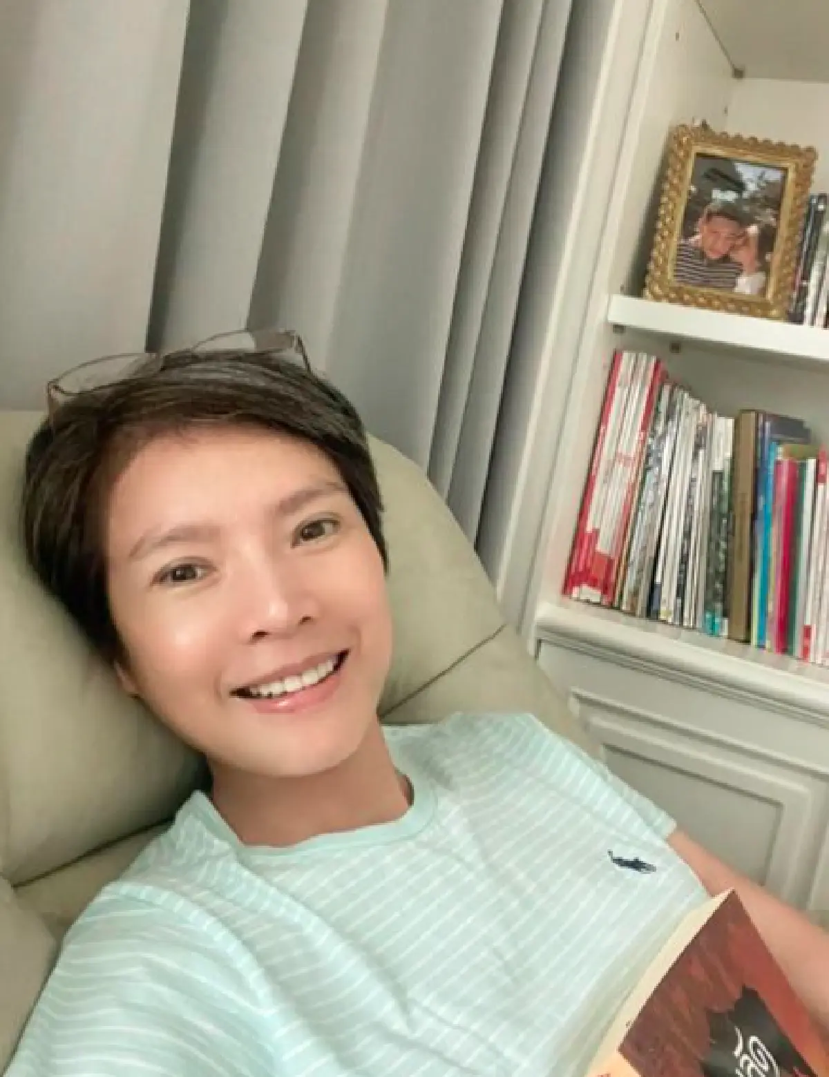 ตัวไม่อยู่แต่ฝากใจไว้! "นิ้ง กุลสตรี" เผยมุมน่ารักของสามี 