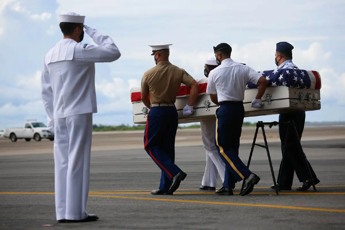 ส่งกระดูกทหารอเมริกันสมัยสงครามโลกกลับภูมิลำเนาอย่างสมเกียรติ