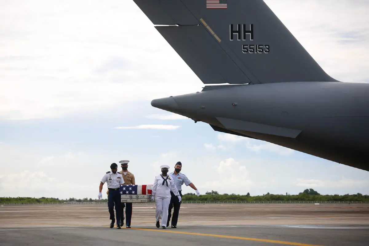 ส่งกระดูกทหารอเมริกันสมัยสงครามโลกกลับภูมิลำเนาอย่างสมเกียรติ