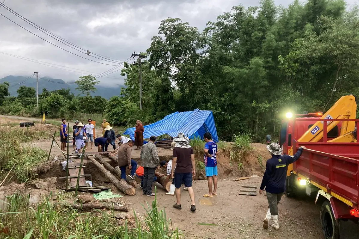 เชียงใหม่ปริมาณฝนเกินจุดวิกฤตย้ำทุกอำเภอเฝ้าระวังใกล้ชิด