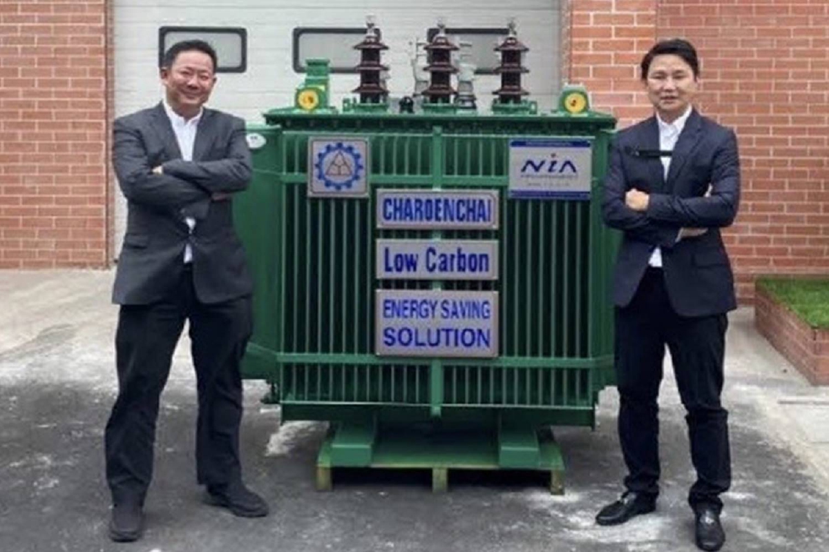 "ชิก้า อินโนเวชั่น"ใช้หม้อแปลง low Carbon"เจริญชัย"สนองนโยบายรัฐบาล "ชิก้า อินโนเวชั่น"ใช้หม้อแปลง low Carbon"เจริญชัย"สนองนโยบายรัฐบาล