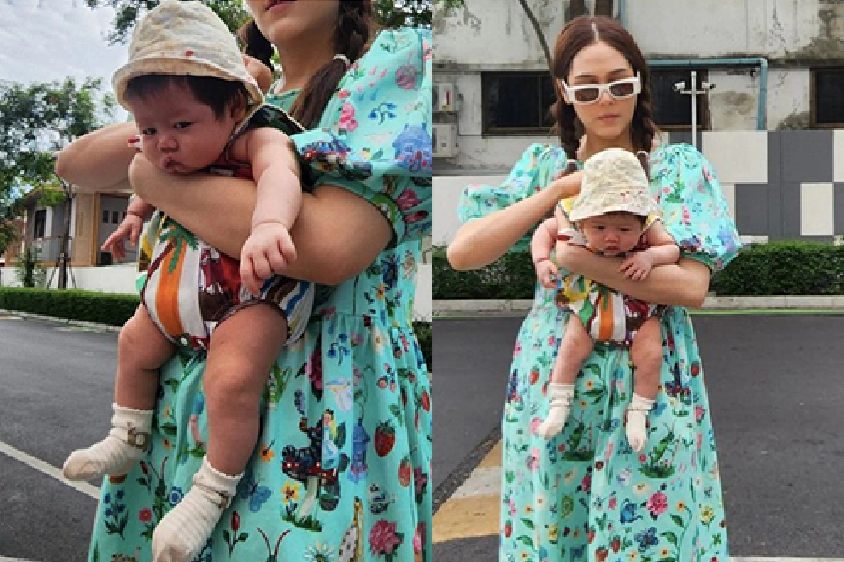 ส่องความน่ารักของ “น้องแอบิเกล” ลูกสาว “แม่ชม” กันแบบชัดๆ 