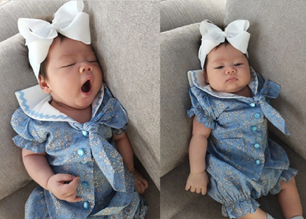 ส่องความน่ารักของ “น้องแอบิเกล” ลูกสาว “แม่ชม” กันแบบชัดๆ 