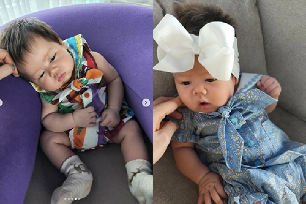 ส่องความน่ารักของ “น้องแอบิเกล” ลูกสาว “แม่ชม” กันแบบชัดๆ 