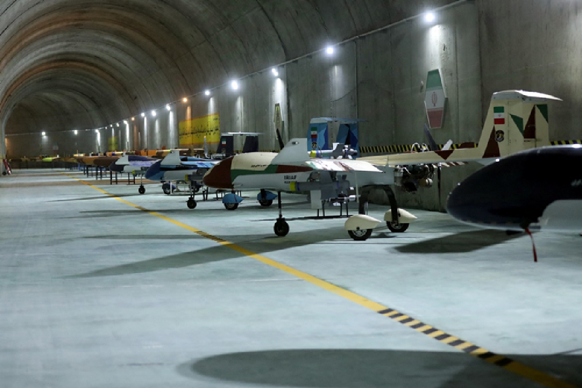 เผยฐานลับทัพโดรนอิหร่าน ซ่อนตัวในถ้ำภูเขาลึกหลายร้อยเมตร