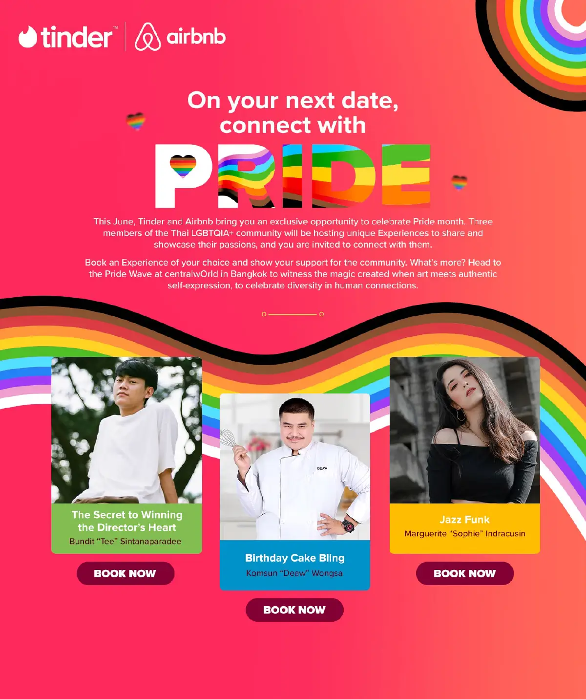  Pride Month : Tinder ชวนร่วมฉลองและเชื่อมต่อความหลากหลายของชุมชน LGBTQIA+
