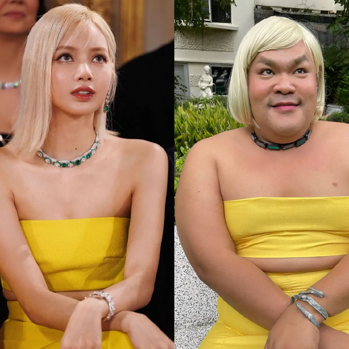  “ ปิงปอง” คอสเพลย์เป็น “ลิซ่า BLACKPINK” บอกเลยเป๊ะปังยันท่าโพส 