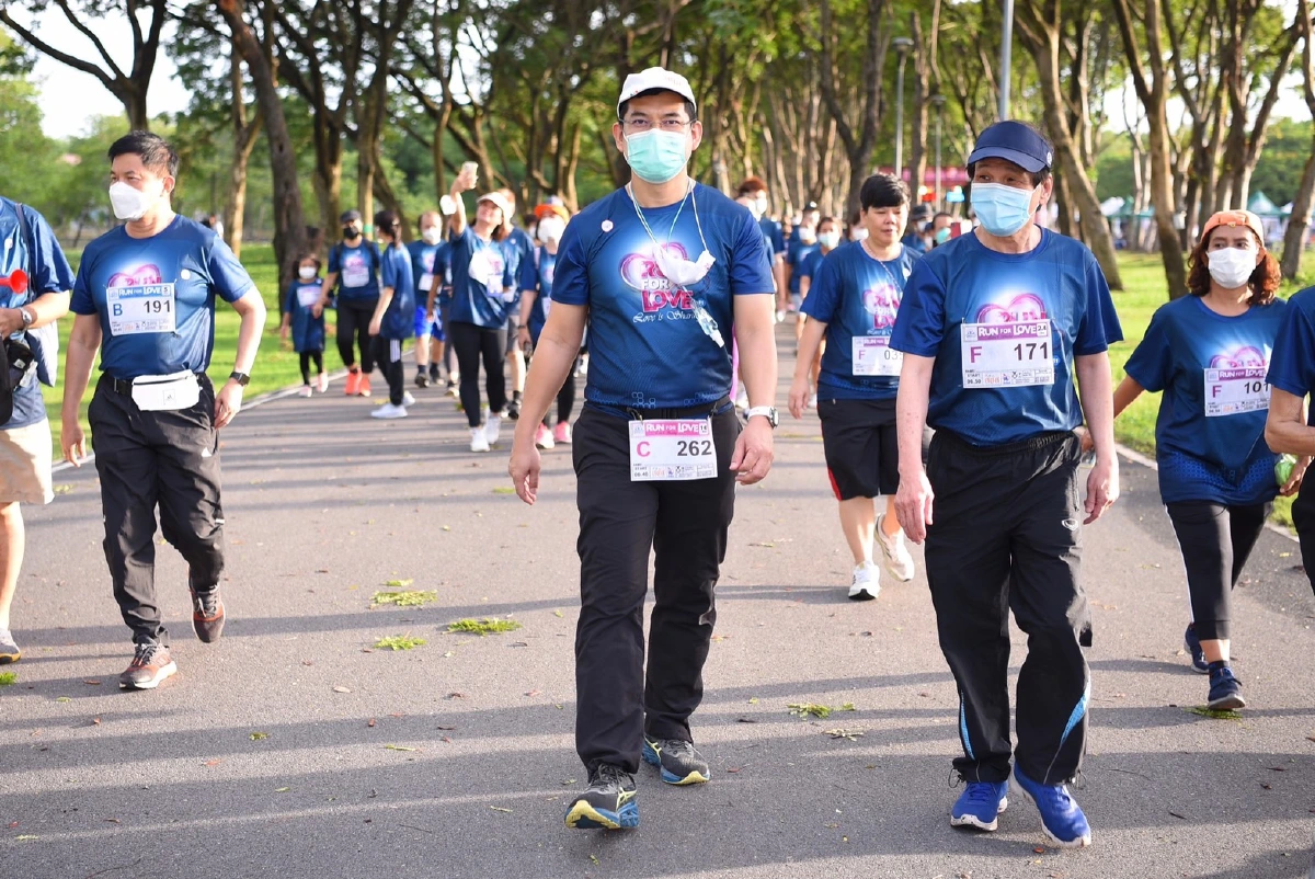 หน่วยหน่วยงานจัดเดิน-วิ่งชวนออกกำลังกายป้องกันกลุ่มโรค NCDs 