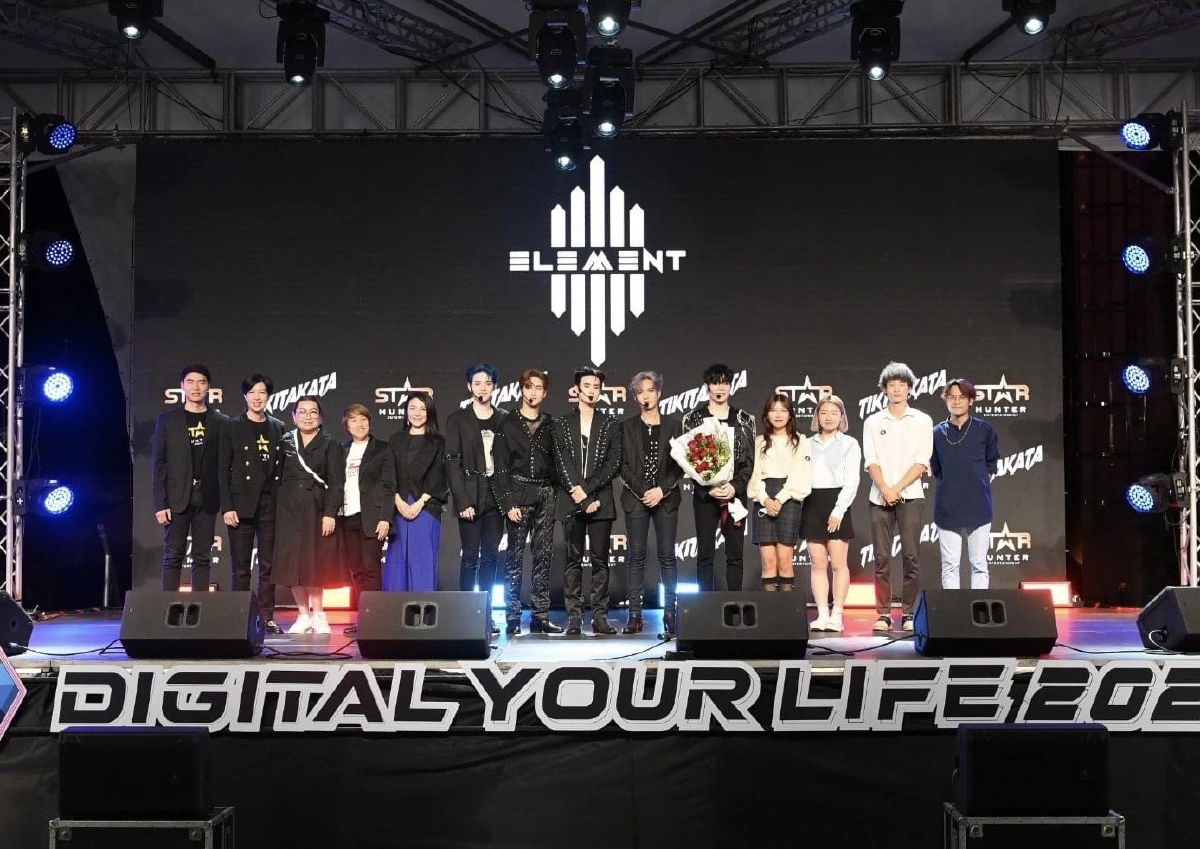 Star Hunter สร้างความฮือฮา เปิดตัวบอยแบนด์น้องใหม่ “ELEMENT”