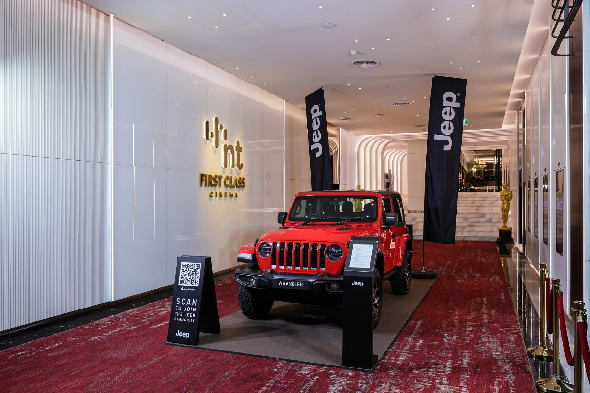 จี๊ป ประเทศไทย จัดรอบปฐมทัศน์หนังดัง อวดโฉม ‘จี๊ป แรงเลอร์’ พร้อมรับข้อเสนอโดนใจในงาน MGC-ASIA AUTO FEST 2022