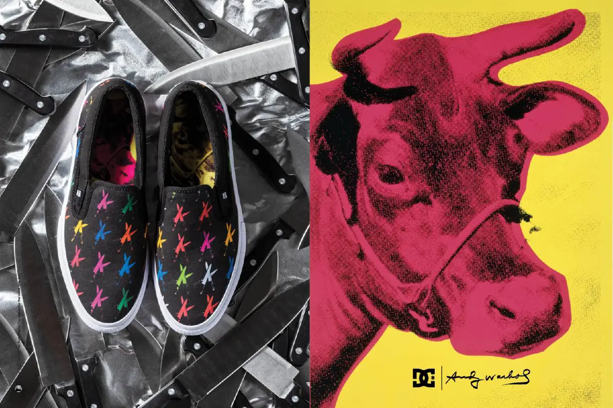DC Shoes x Andy Warhol ผสานศิลปะป๊อปอาร์ตกับวัฒนธรรมการเล่นสเก็ต