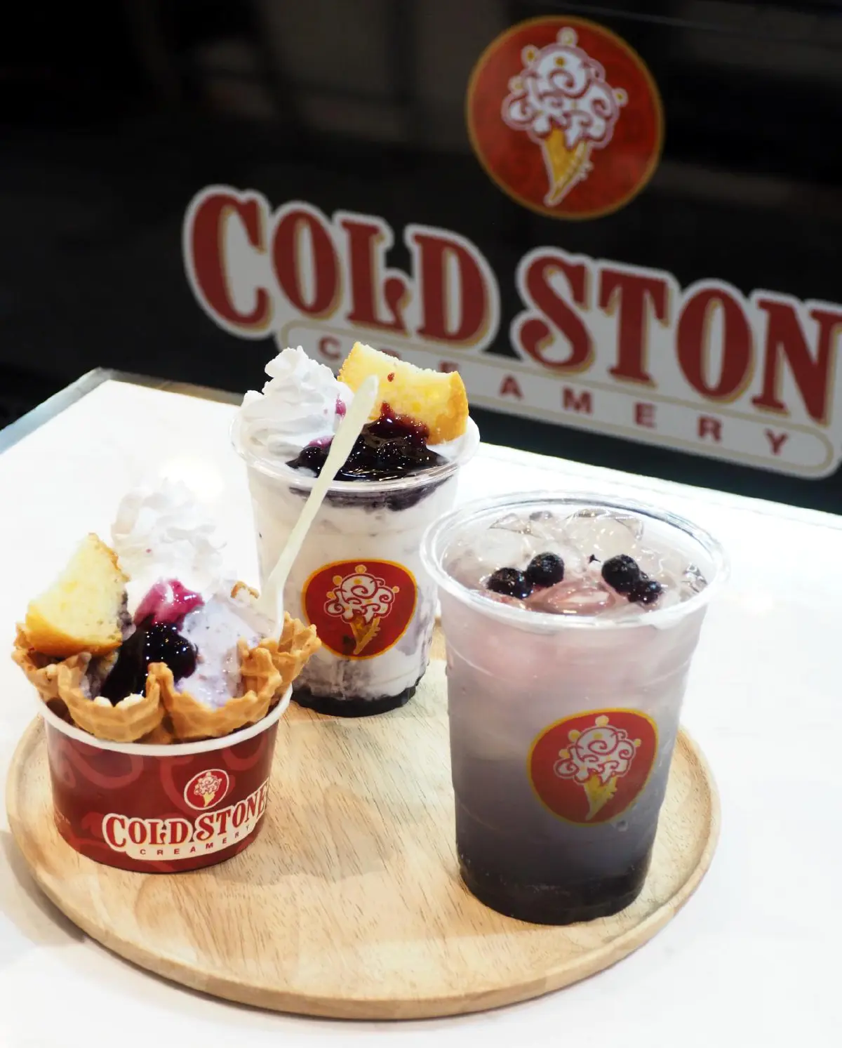 3 เมนูใหม่ล่าสุดจาก Cold Stone ที่ Blueberry  Lover ไม่ควรพลาด