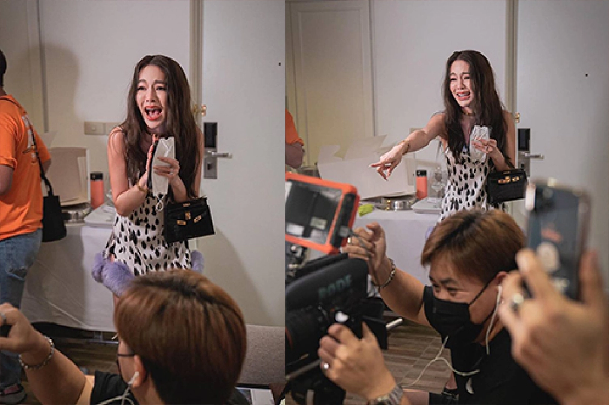 “แก๊งสตรอเบอร์รี่ชีสเค้ก” จัดปาร์ตี้เซอร์ไพรส์ “แอร์” ทำว่าที่เจ้าสาวน้ำตาไหล! 