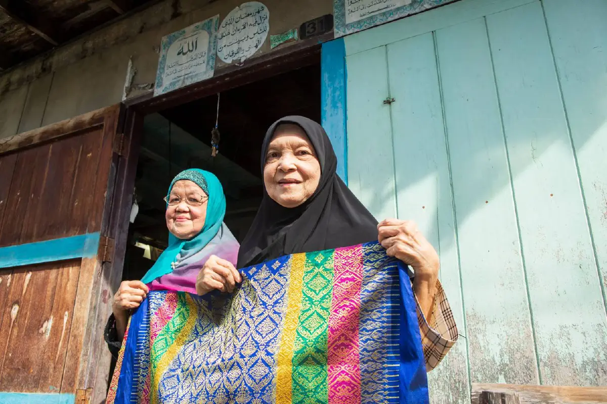 สิ้น“หวันดารา หวันมุดา”ผู้ทอผ้าไหมโบราณพุมเรียง