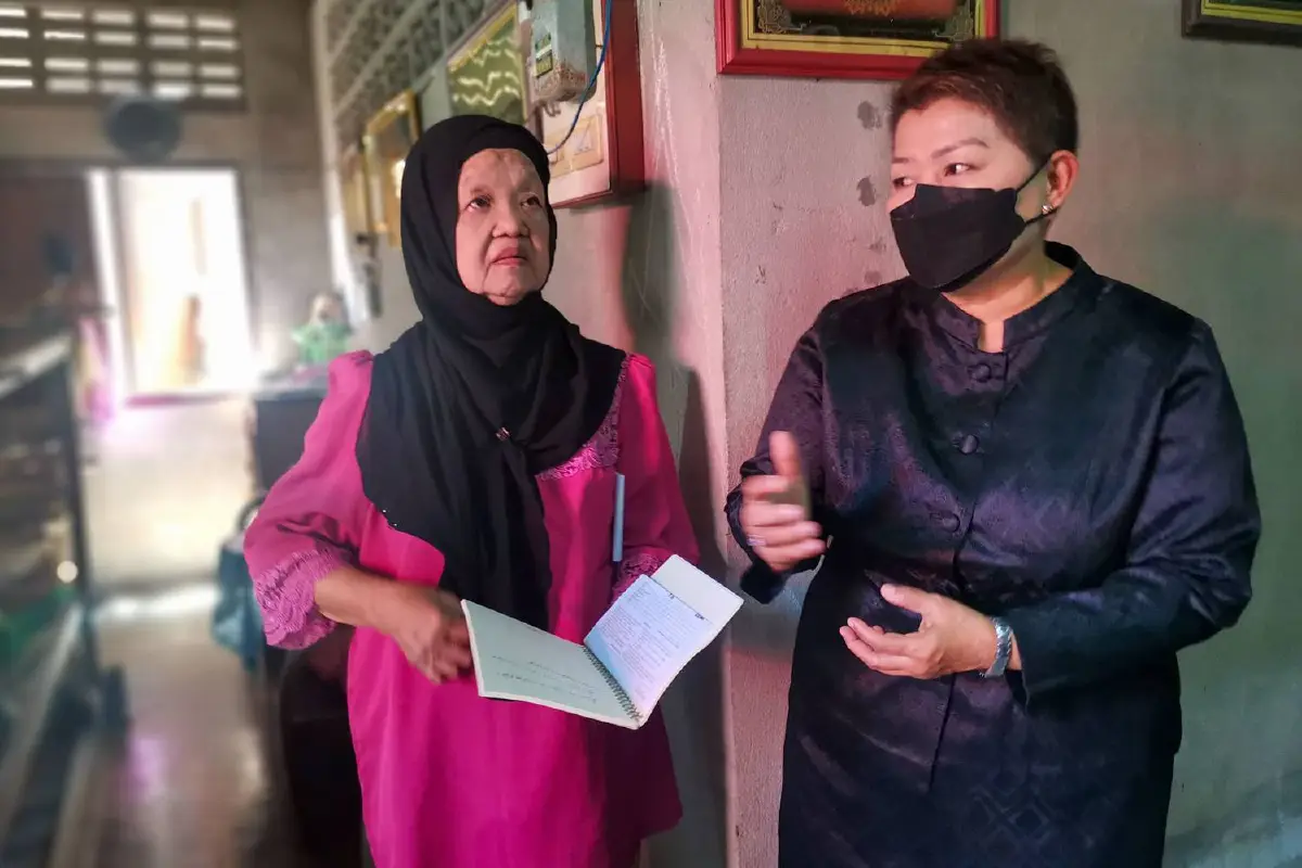 สิ้น“หวันดารา หวันมุดา”ผู้ทอผ้าไหมโบราณพุมเรียง