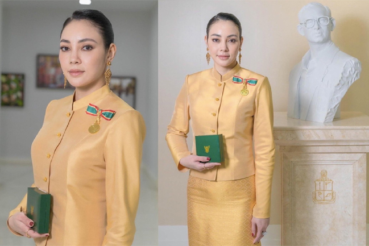 “ตั๊ก บงกช” สุดปลื้มปิติ! เข้ารับเครื่องราชอิสริยาภรณ์ชั้นที่ ๖ “ตั๊ก บงกช” สุดปลื้มปิติ! เข้ารับเครื่องราชอิสริยาภรณ์ชั้นที่ ๖