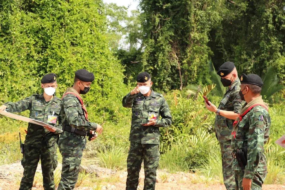 ส่องความคืบหน้าสร้างผนังเขื่อนป้องกันตลิ่งริมแม่น้ำสุไหงโก-ลก