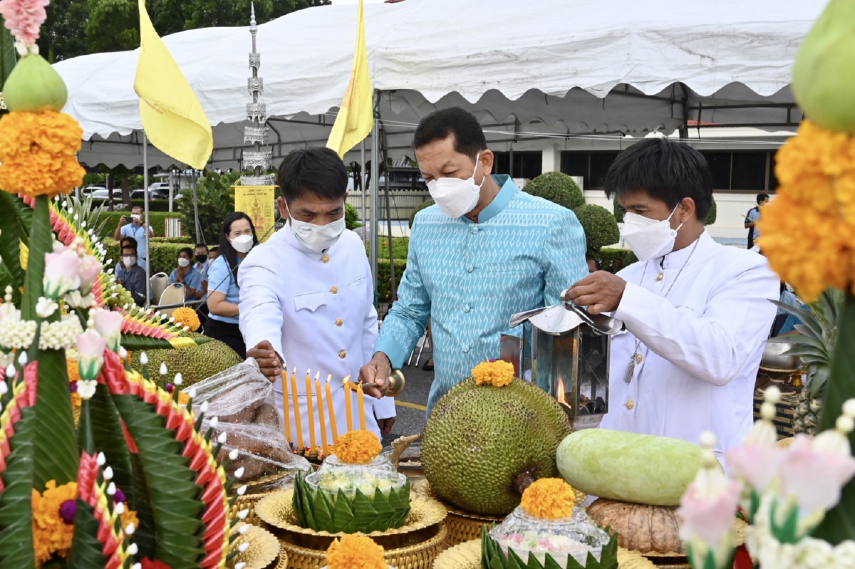 กปน. จัดพิธีบวงสรวงพระแม่ธรณี และมอบเงินสนับสนุน ร.พ.ศิริราช และ ร.พ. จุฬาภรณ์ เนื่องในโอกาสครบรอบ 55 ปี กปน. กปน. จัดพิธีบวงสรวงพระแม่ธรณี และมอบเงินสนับสนุน ร.พ.ศิริราช และ ร.พ. จุฬาภรณ์ เนื่องในโอกาสครบรอบ 55 ปี กปน.