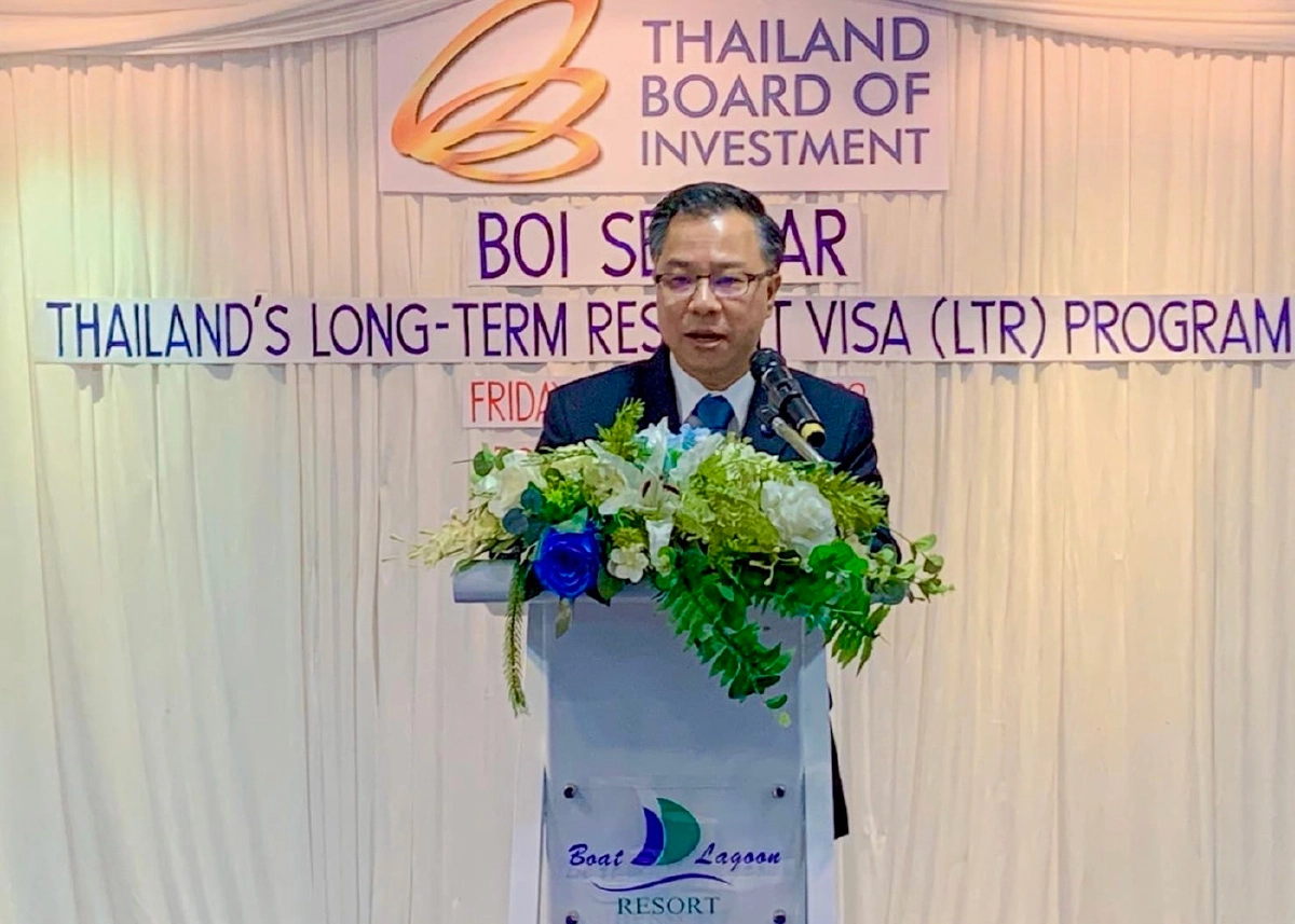 บีโอไอจัดสัมมนาเปิดตัวมาตรการ Long-term Resident (LTR) Visa