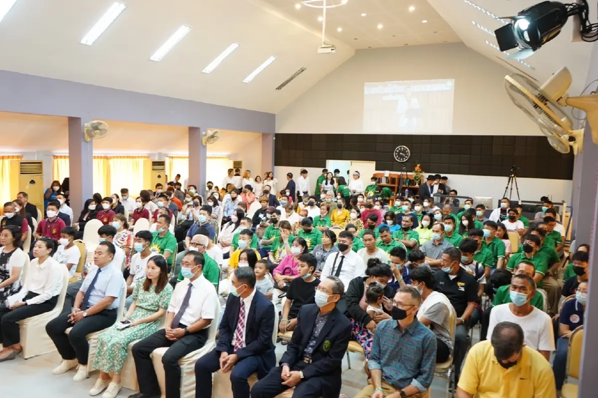 มอบหมาย รองปลัดกระทรวงยุติธรรมร่วมแสดงความยินดีในงานพิธีวางศิลาฤกษ์