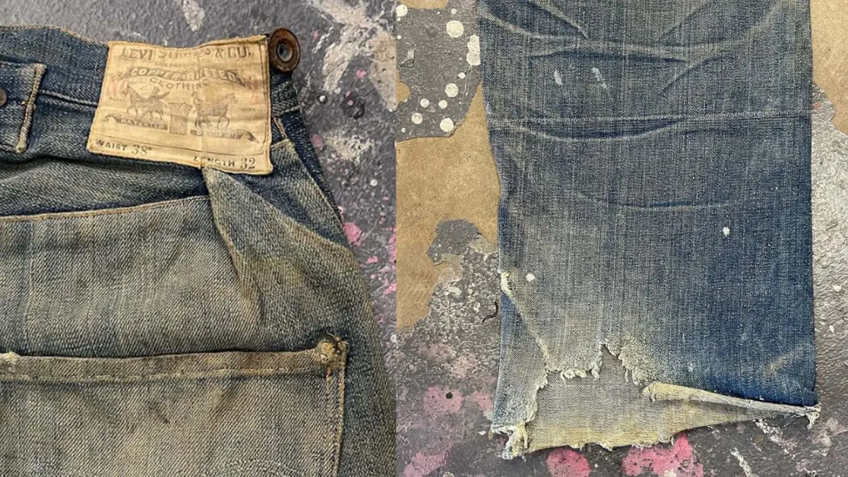 ประมูลกางเกง Levi's เก่า ราคา 3.3 ล้านบาท