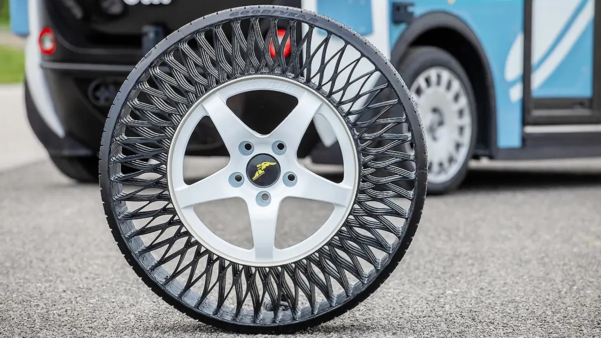 Goodyear กำลังผลิตยางไร้ลมสำหรับใช้บนดวงจันทร์