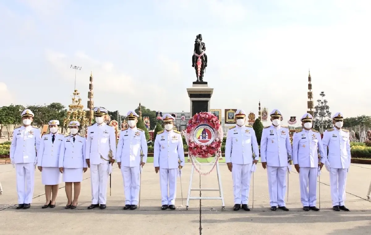 23ตุลาคม วันปิยมหาราช เหล่าทัพวางพวงมาลารำลึก 112 ปี สวรรคต
