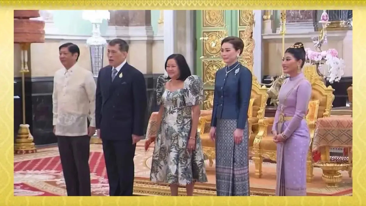 ในหลวง-พระราชินี โปรดเกล้าฯ คณะผู้นำเอเปค และภริยา เข้าเฝ้าฯ