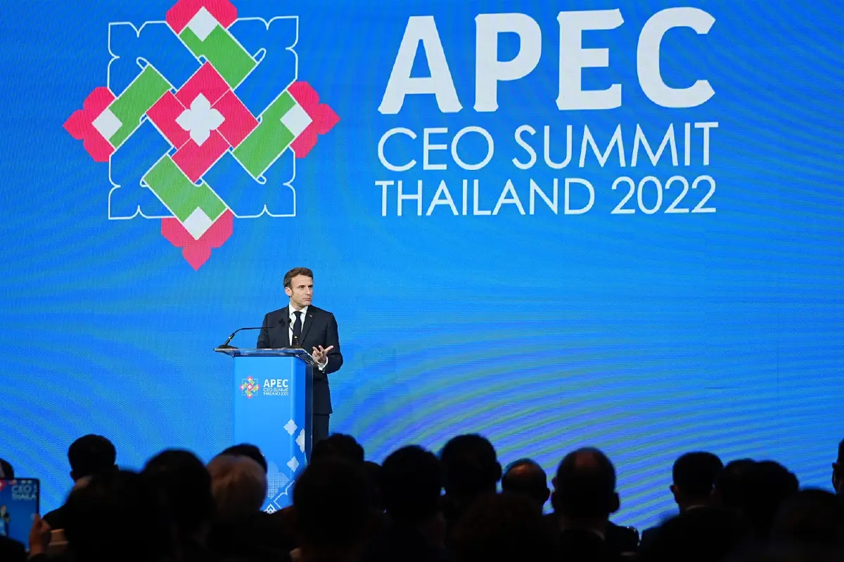 มาครง  เรียกร้องให้เคารพกติการะหว่างประเทศสร้างสันติภาพแก้วิกฤตโลก