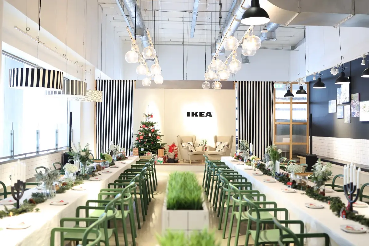 ฉลองเทศกาลคริสต์มาสแบบสวีดิชที่ 'อิเกีย'