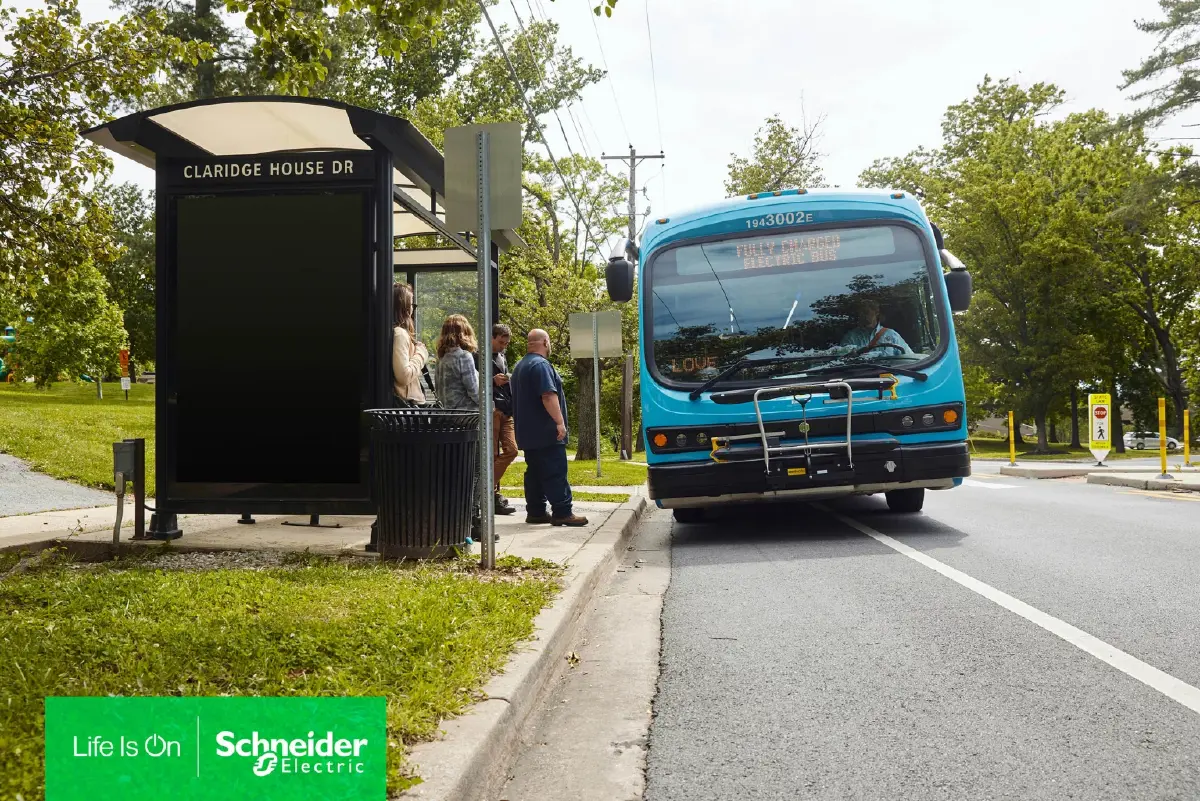 รถบัสพลังงานไฟฟ้า เพื่อขนส่งมวลชนที่ปล่อยมลพิษเป็นศูนย์