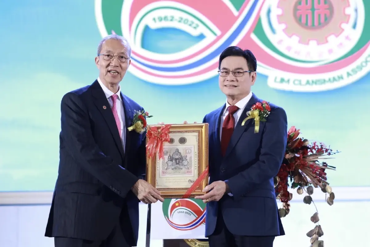 ‘จุรินทร์’ ร่วมแสดงความยินดี 60 ปีตระกูลลิ้ม ประเทศไทย