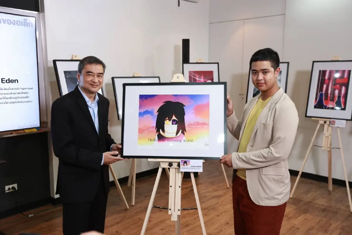 การจัดแสดงดิจิทัลอาร์ทครั้งแรก โชว์ผลงานของเด็กพิเศษ 'โลกของอเล็ก ชนกรณ์'