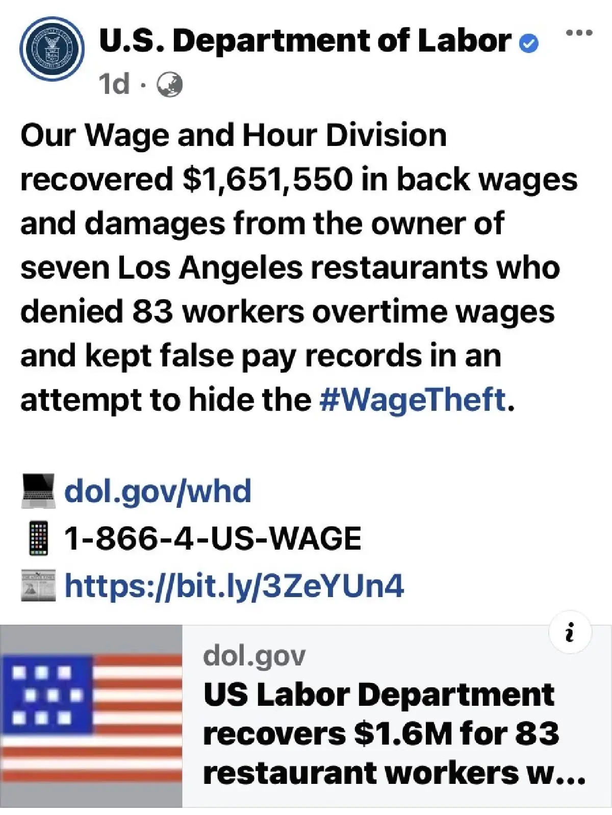 เครือร้านอาหารไทยใน LA ถูกทางการสหรัฐปรับ 1.6 ล้านเหรียญฐานโกงค่าจ้าง