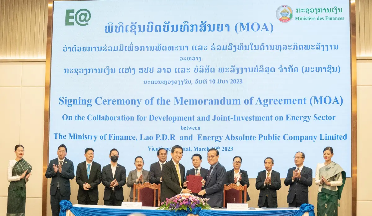 EA ร่วมมือรัฐบาลแห่ง สปป.ลาว เซ็น MOA เพิ่มขีดความสามารถ และพัฒนาระบบขนส่ง EV