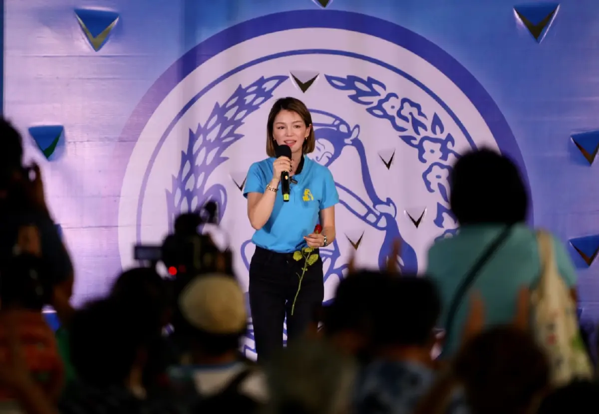 เลือกตั้ง66:“อภิสิทธิ์”ร่วมเวทีปราศรัยครั้งแรกบนรถโชว์โพลิซี ปชป.