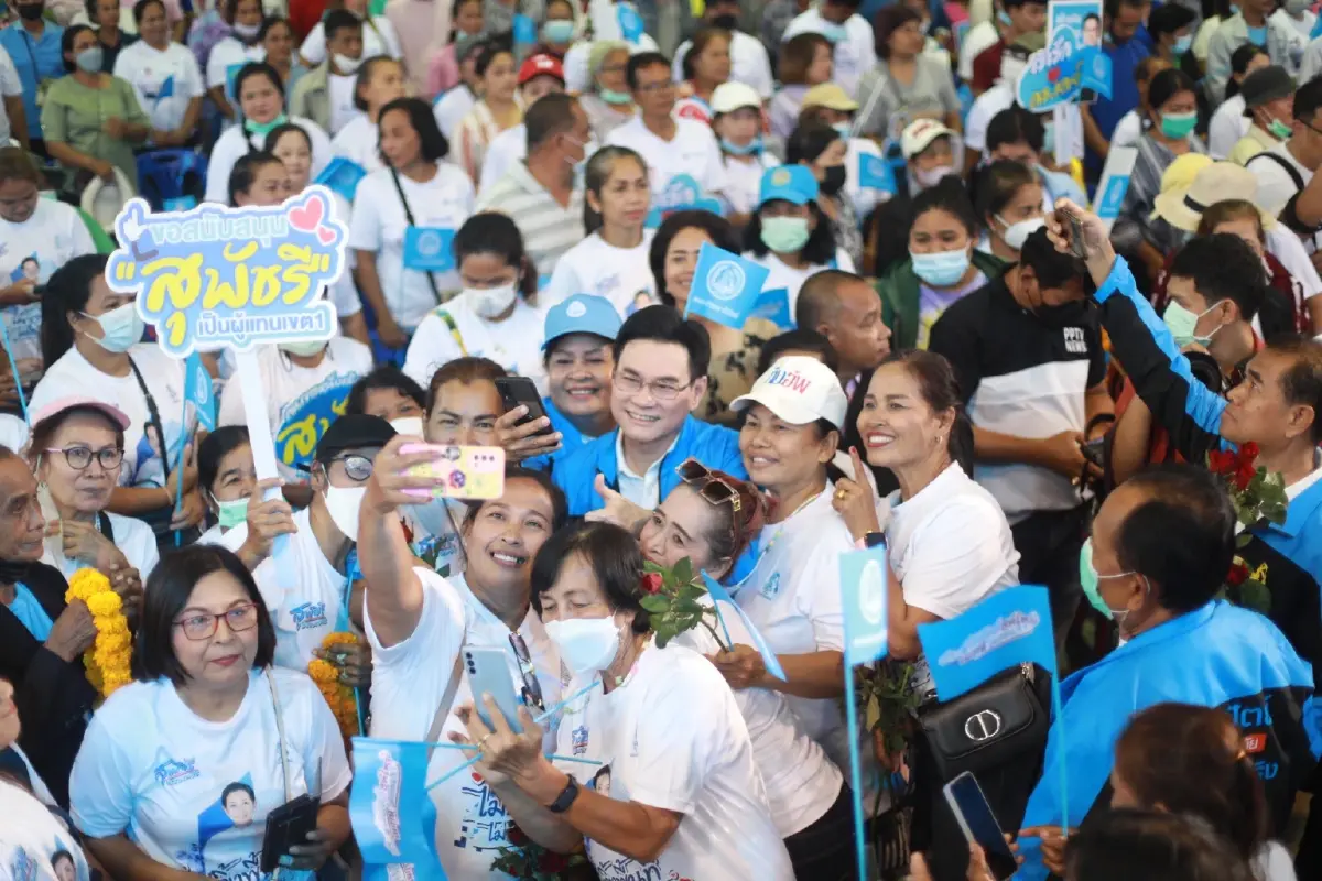 เลือกตั้ง 66: "จุรินทร์" เปิดตัว 3 ผู้สมัครส.ส. มั่นใจปักธงยกพัทลุง