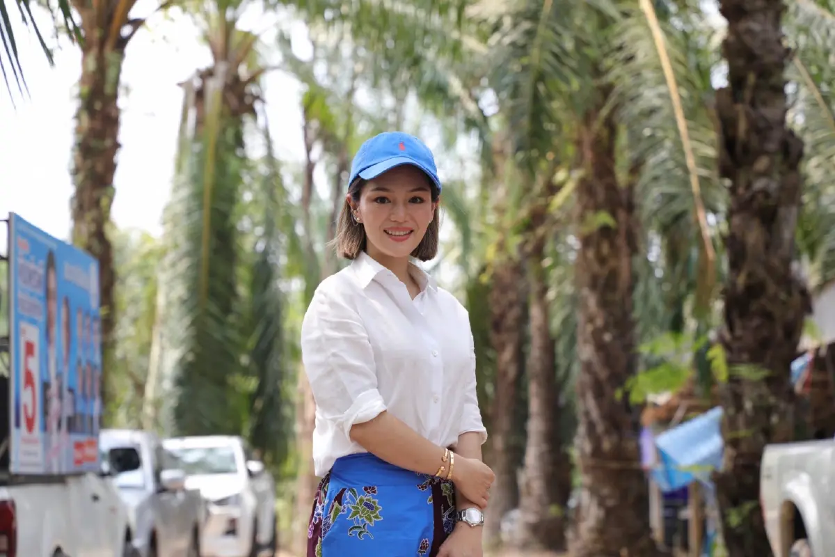 เลือกตั้ง66 : มาดามเดียร์ช่วยพิมพ์รพีหาเสียง ขอเป็นผู้แทนหญิงคนแรกกระบี่