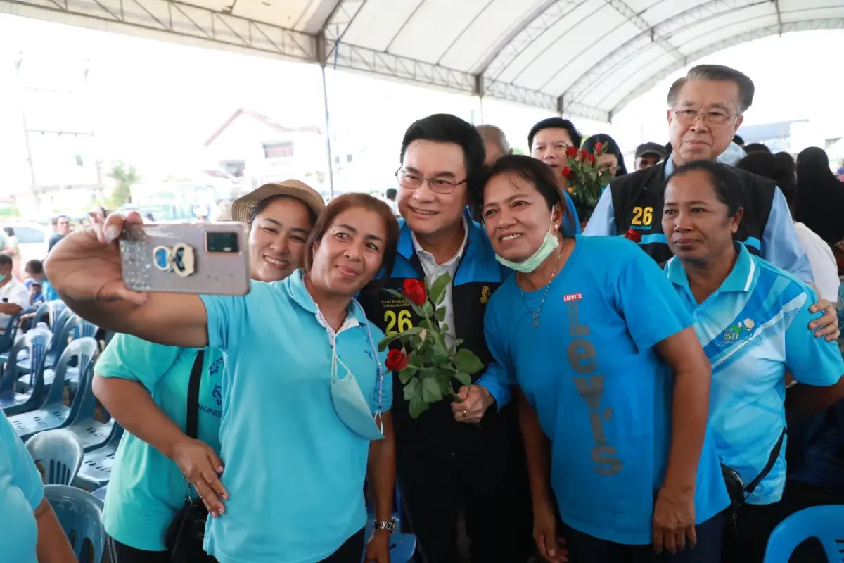 เลือกตั้ง66: จุรินทร์ ปลุกสุราษฎร์ กาประชาธิปัตย์ทั้ง 2 ใบ เพื่ออนาคตประเทศ