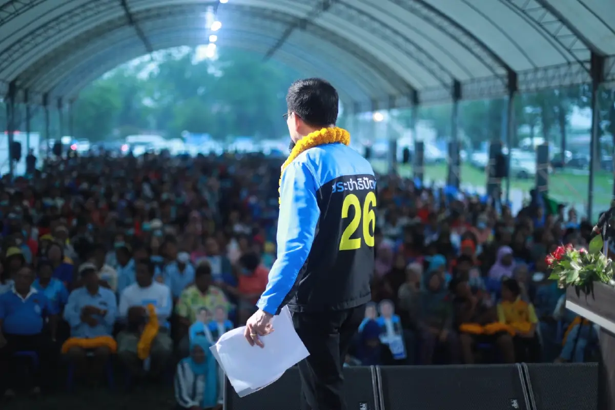 เลือกตั้ง66: 'จุรินทร์' มั่นใจคะแนนนิยมพุ่ง ไม่หวั่นแลนด์สไลด์